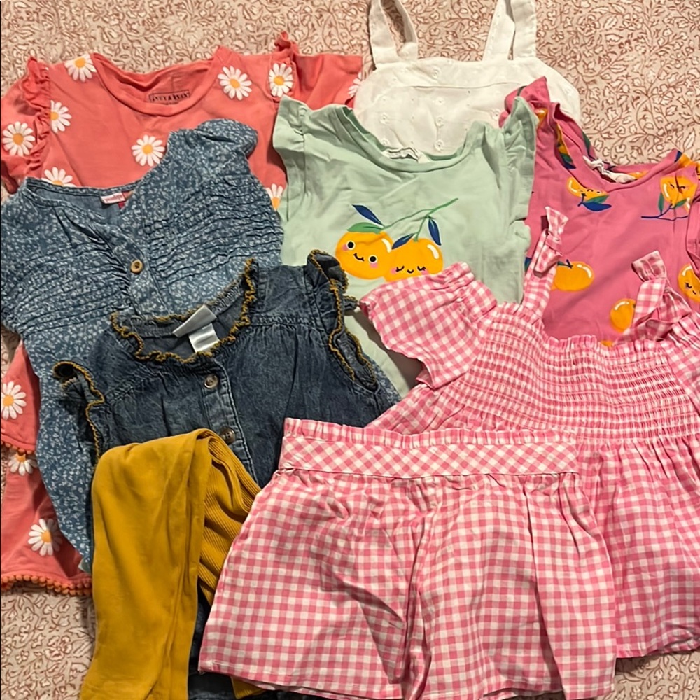Colorful Girls’ Clothing Bundle - Size 6/6x
